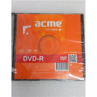 SALE OUT. ACME DVD-R 4.7GB 16X slim box DAMAGED PACKAGING Acme DVD-R 4.7 GB